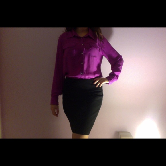 Magenta blouse! - Picture 6 of 6